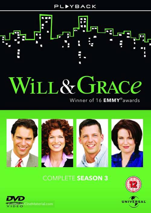 &quot;Will &amp; Grace&quot; - British DVD movie cover