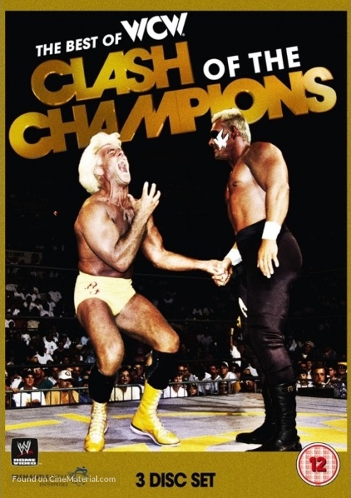 WWE: The Best of WCW Clash of the Champions - British DVD movie cover