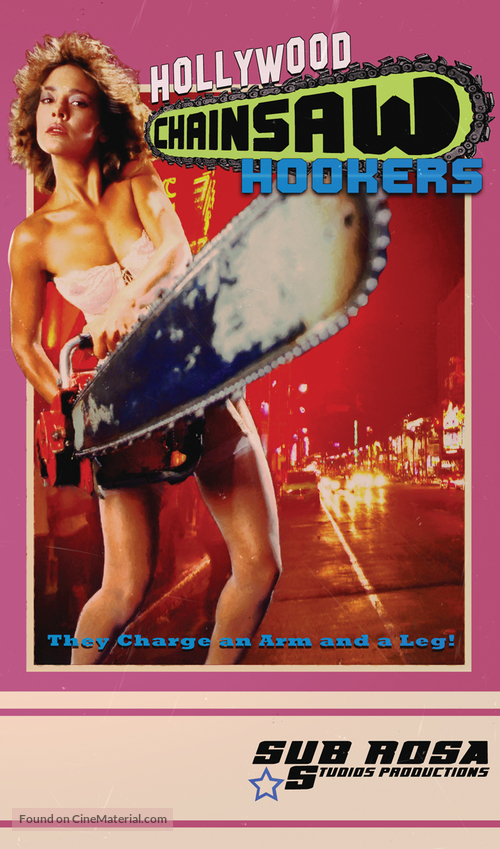 Hollywood Chainsaw Hookers - VHS movie cover
