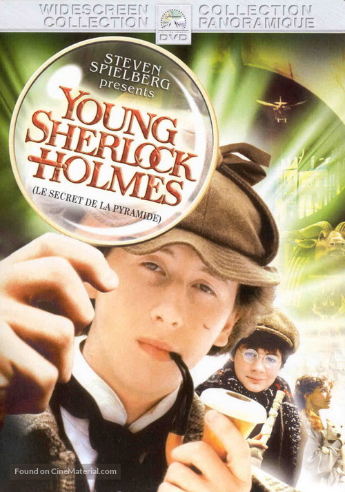 Young Sherlock Holmes - French DVD movie cover