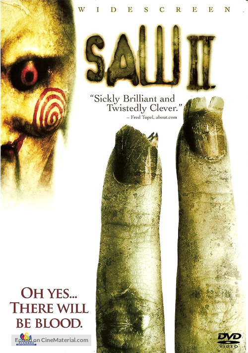 Saw II - DVD movie cover