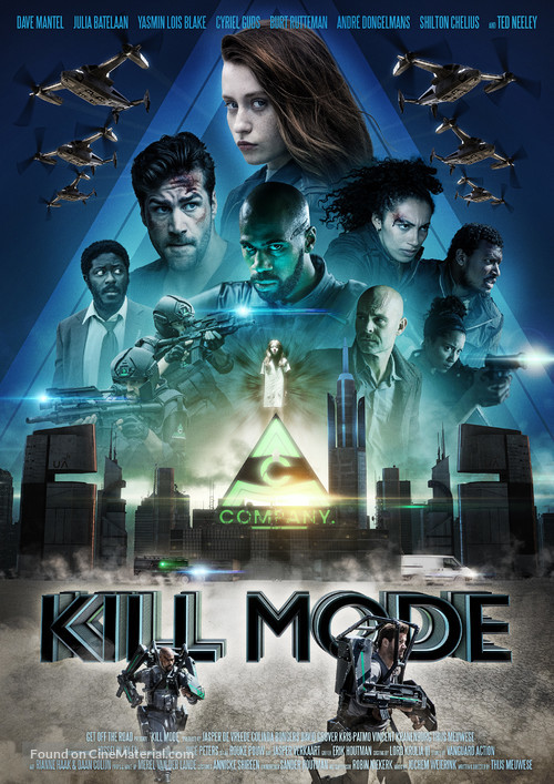 Kill Mode - Dutch Movie Poster