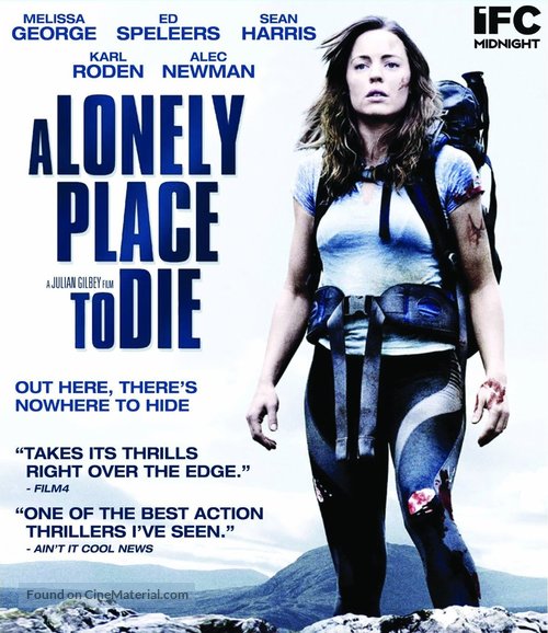 A Lonely Place to Die - Blu-Ray movie cover