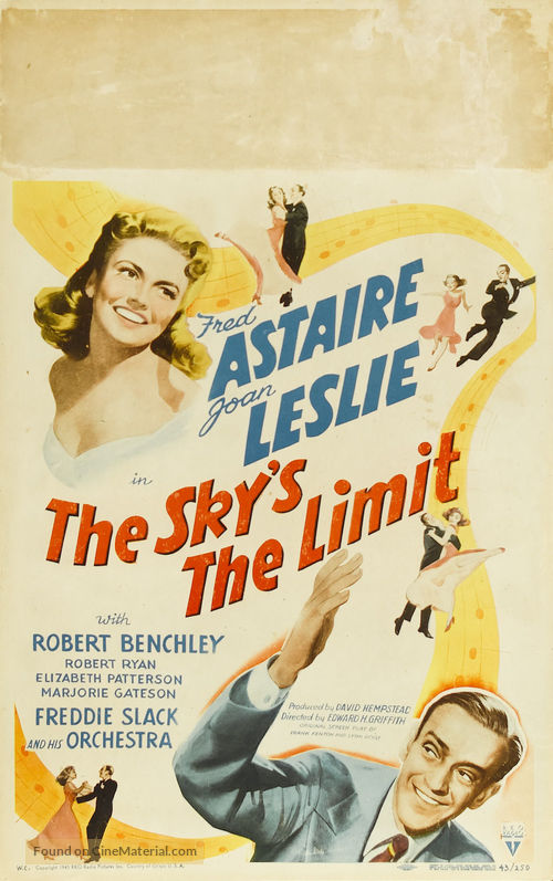 The Sky&#039;s the Limit - Movie Poster