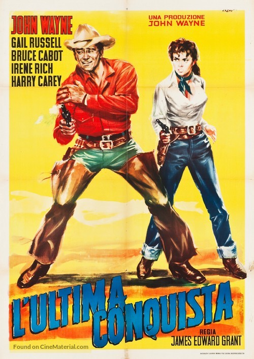 Angel and the Badman - Italian Movie Poster