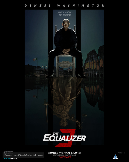 The Equalizer 3 - South African Movie Poster