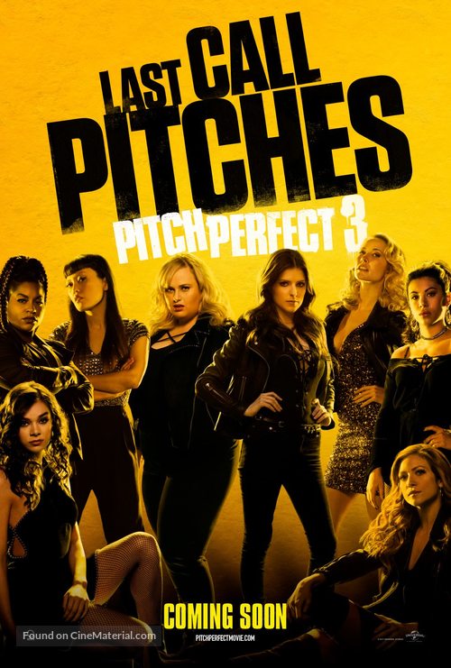 Pitch Perfect 3 - Movie Poster