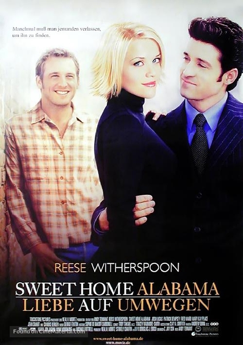 Sweet Home Alabama - German Movie Poster