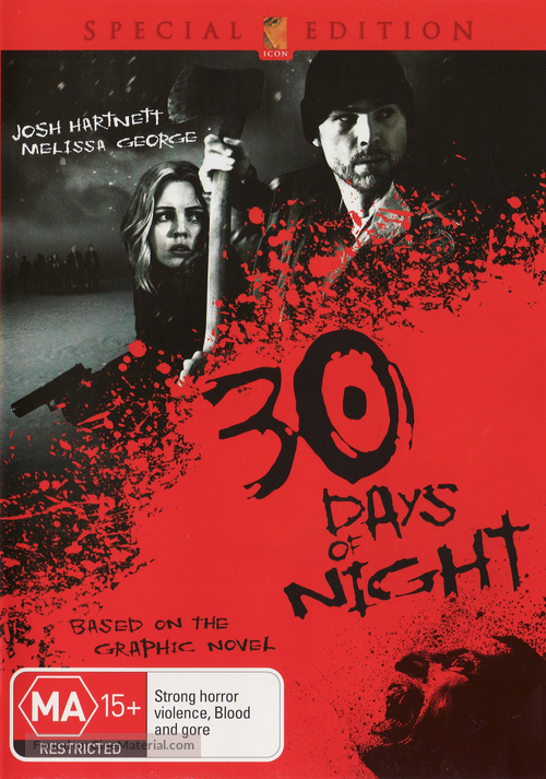 30 Days of Night - New Zealand Movie Cover