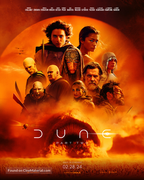 Dune: Part Two - Irish Movie Poster