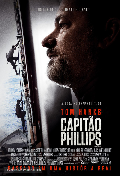 Captain Phillips - Brazilian Movie Poster