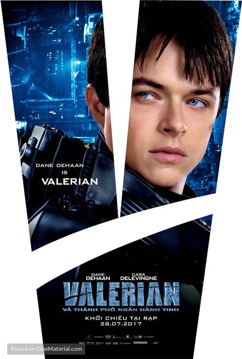 Valerian and the City of a Thousand Planets - Vietnamese Movie Poster