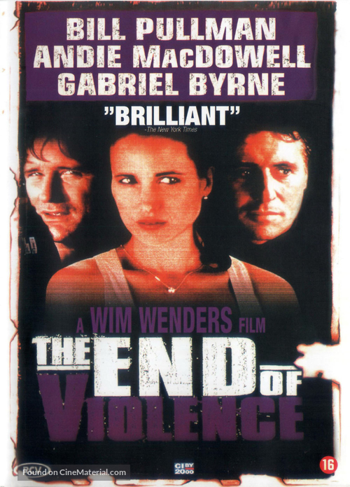 The End of Violence - Dutch DVD movie cover