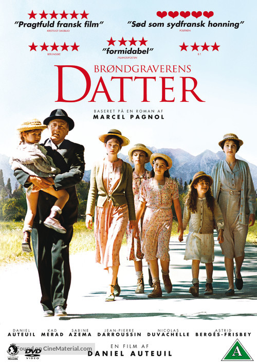 La fille du puisatier - Danish DVD movie cover