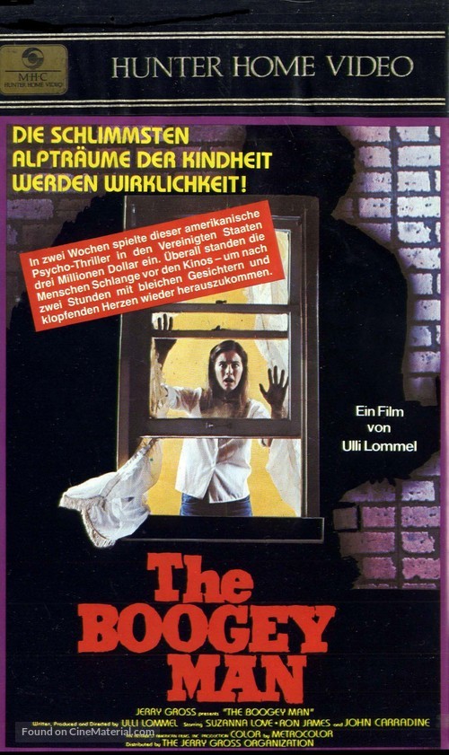 The Boogey man - German VHS movie cover