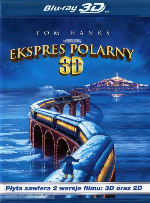 The Polar Express - Polish Blu-Ray movie cover