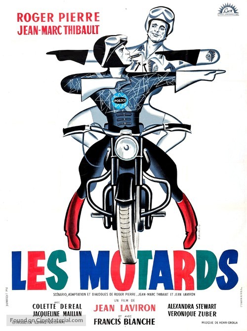 Les motards - French Movie Poster
