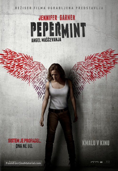 Peppermint - Slovenian Movie Poster