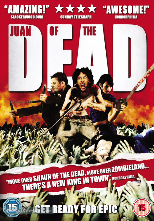 Juan de los Muertos - British DVD movie cover