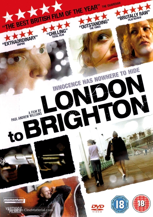 London to Brighton - British DVD movie cover