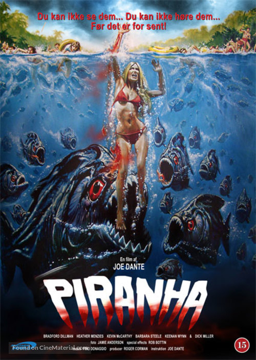 Piranha - Danish Movie Cover