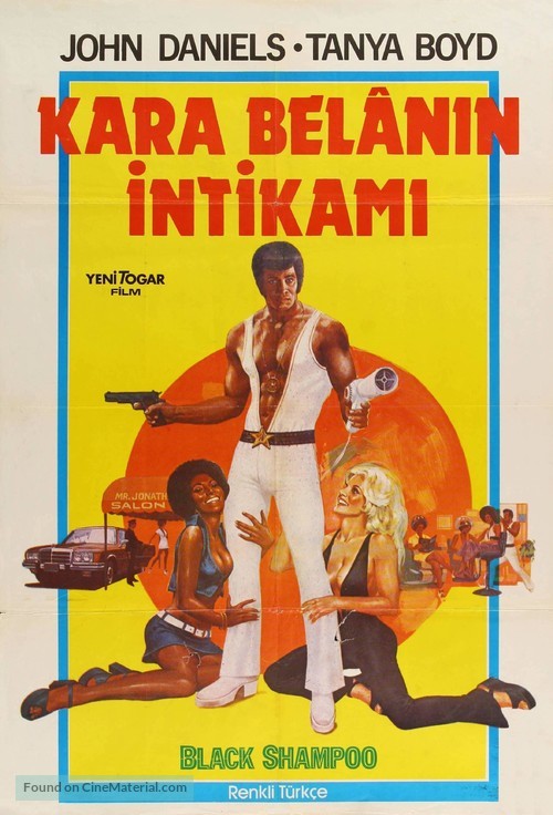 Black Shampoo - Turkish Movie Poster
