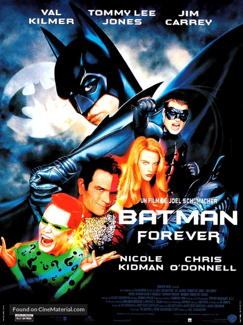 Batman Forever - French Movie Poster