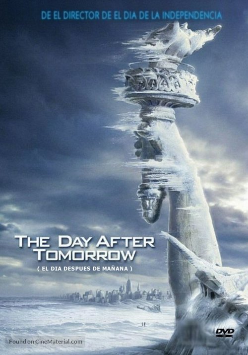 The Day After Tomorrow - Mexican DVD movie cover