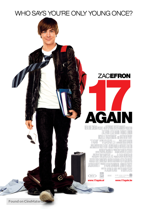 17 Again - Belgian Movie Poster
