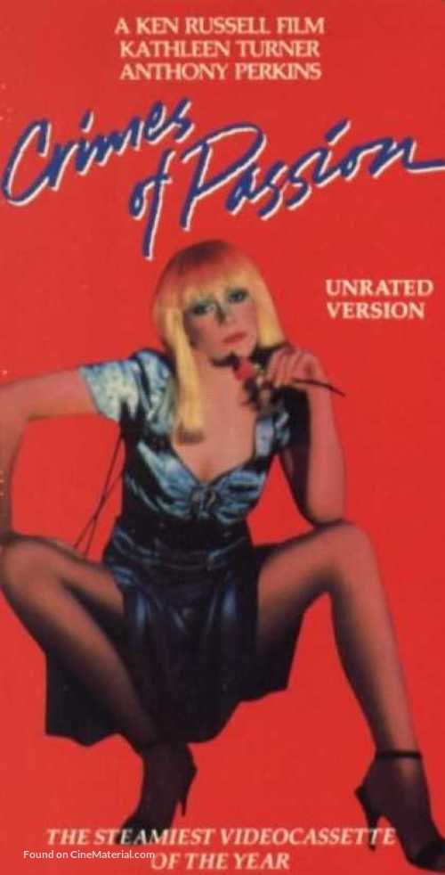 Crimes of Passion - VHS movie cover