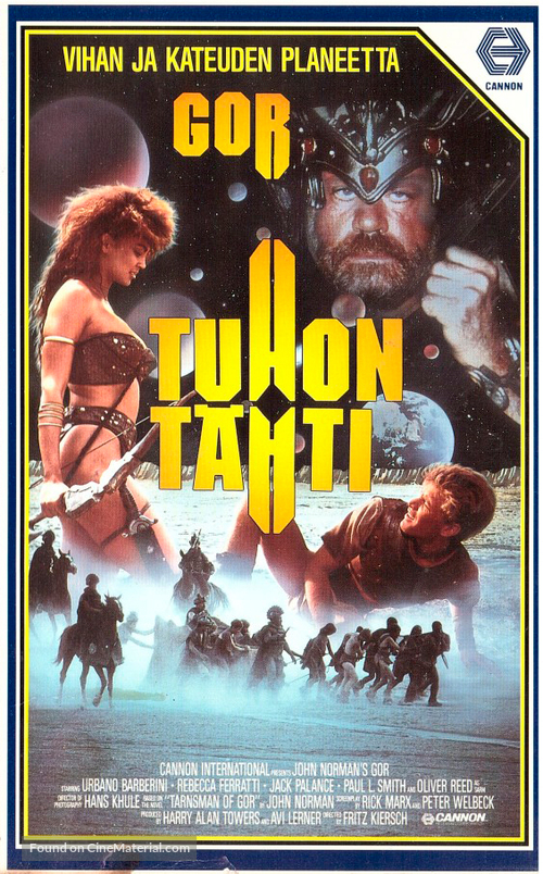 Gor - Finnish VHS movie cover