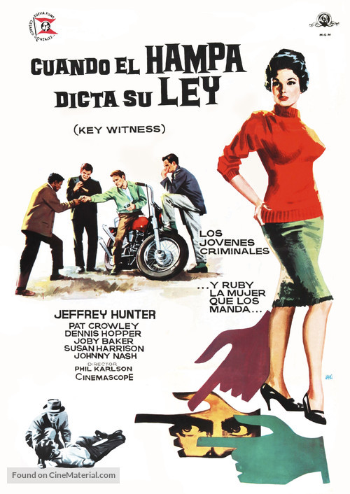 Key Witness - Spanish Movie Poster