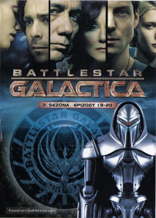 &quot;Battlestar Galactica&quot; - Czech DVD movie cover