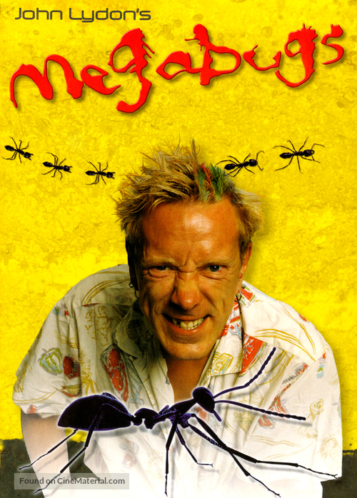 &quot;John Lydon&#039;s Megabugs&quot; - British Movie Cover