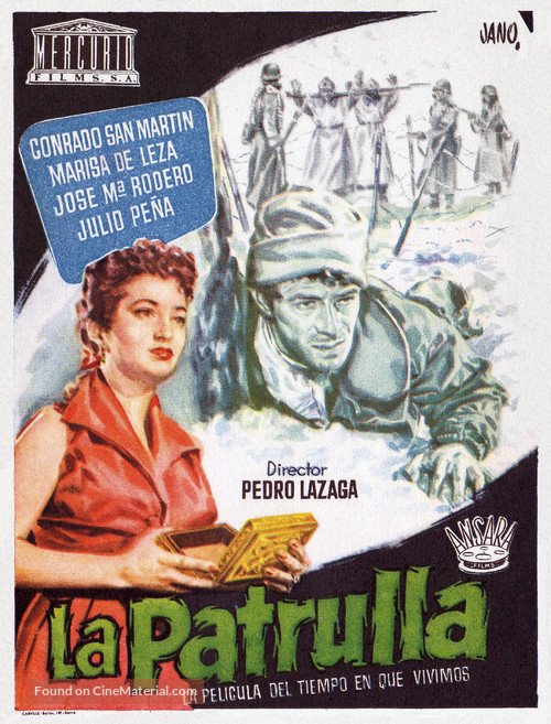 La patrulla - Spanish Movie Poster