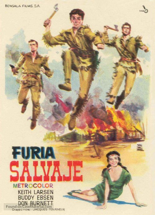 Fury River - Spanish Movie Poster