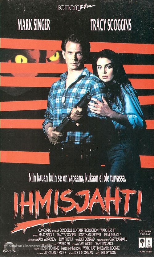 Watchers II - Finnish VHS movie cover