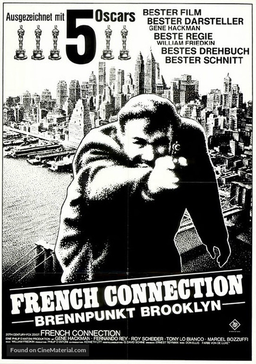 The French Connection - German Movie Poster