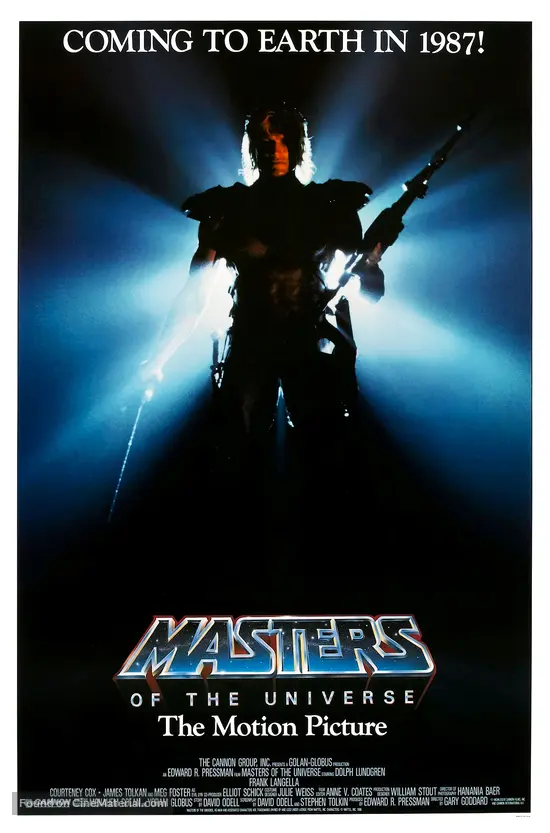 Masters Of The Universe - Movie Poster