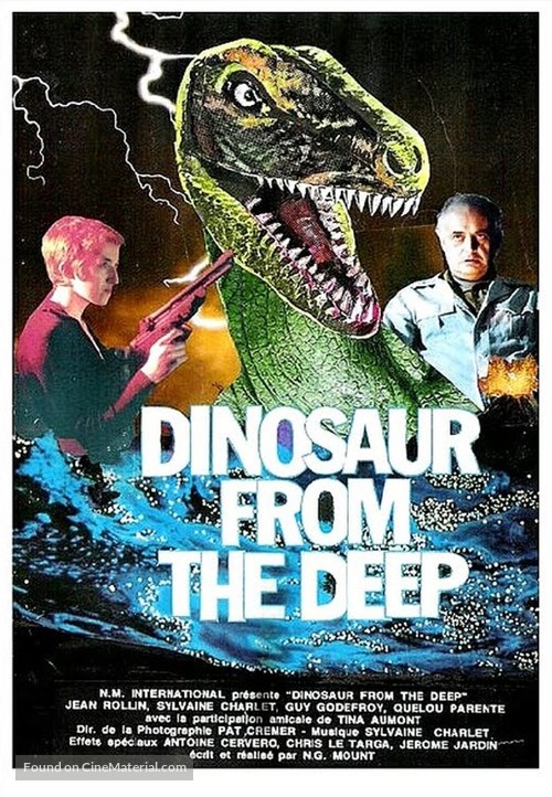 Dinosaur from the Deep - French Movie Poster