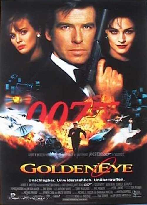 GoldenEye - German Movie Poster