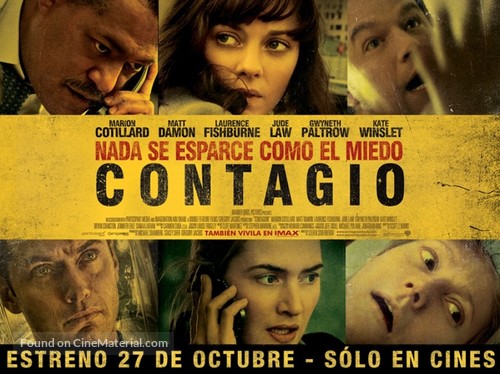 Contagion - Argentinian Movie Poster