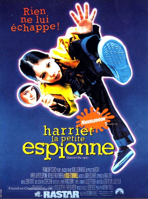 Harriet the Spy - French Movie Poster