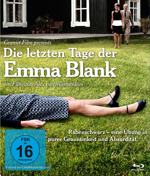 De laatste dagen van Emma Blank - German Blu-Ray movie cover