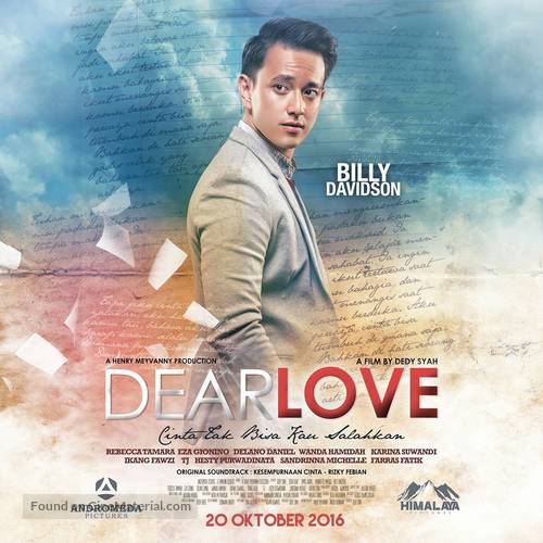 Dear Love - Indonesian Movie Poster