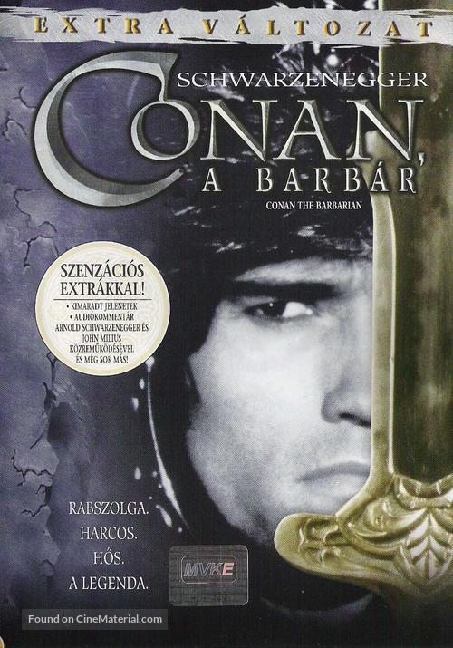 Conan The Barbarian - Hungarian Movie Cover
