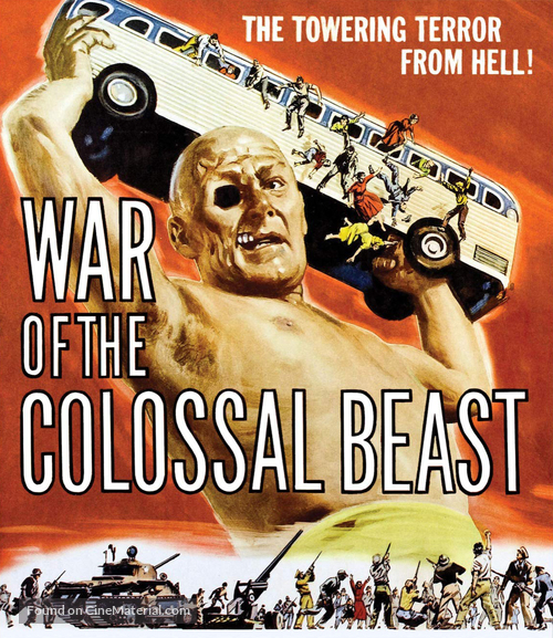 War of the Colossal Beast - Blu-Ray movie cover