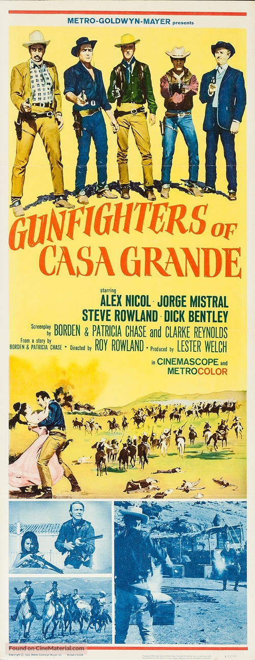 Gunfighters of Casa Grande - Movie Poster