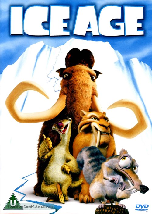 Ice Age - British DVD movie cover