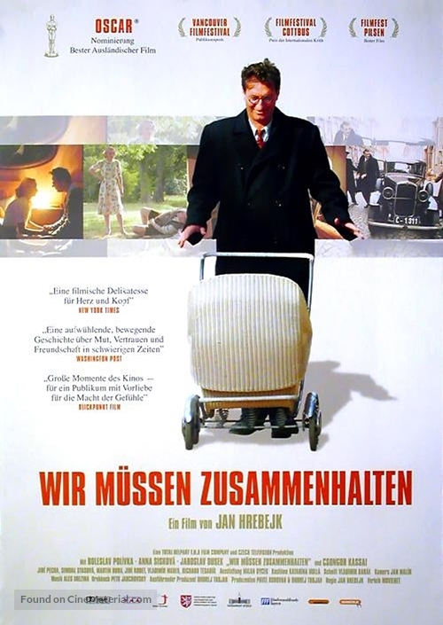 Mus&iacute;me si pom&aacute;hat - German Movie Poster